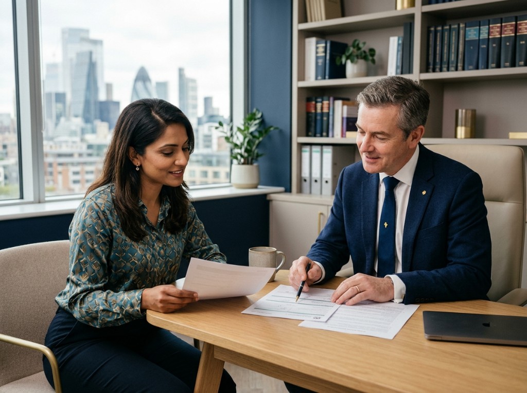 Avista Solicitors team advising a client